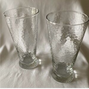 SLAH Set of 3 Southern Sippers Tea Glasses 22 oz EUC Southern Living at Home